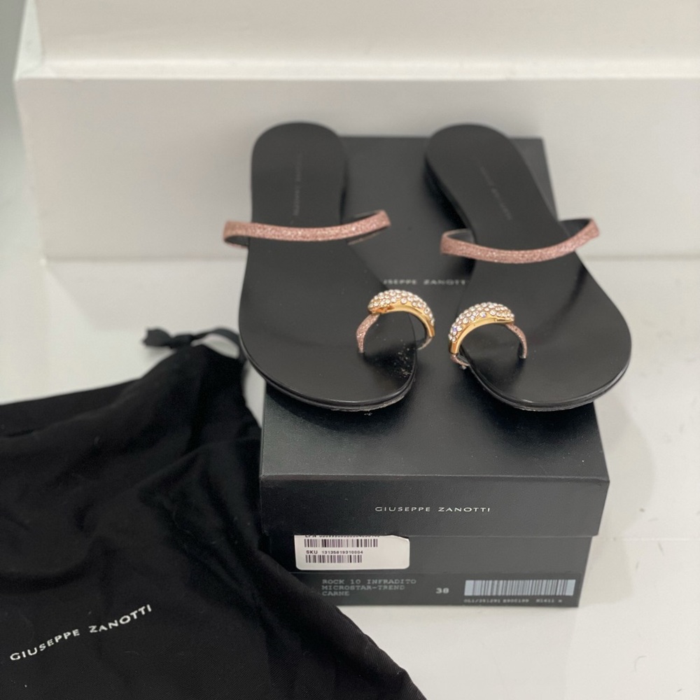 Giuseppe Zanotti Glitter Leader Sandal